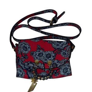 FOLEY & CORINNA Floral Red and Blue Women's Bag